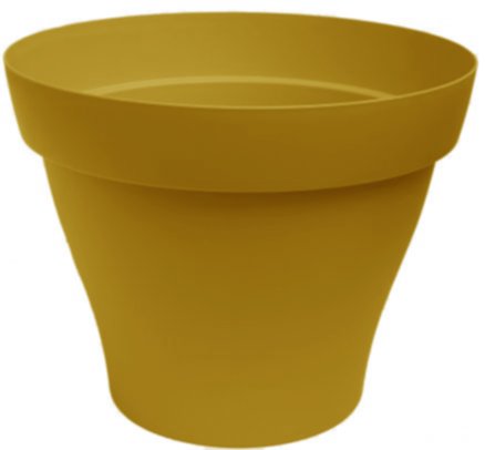 Pot Romeo Recyclé Rond Ø25cm h19,4cm 5,2L Tournesol - POETIC