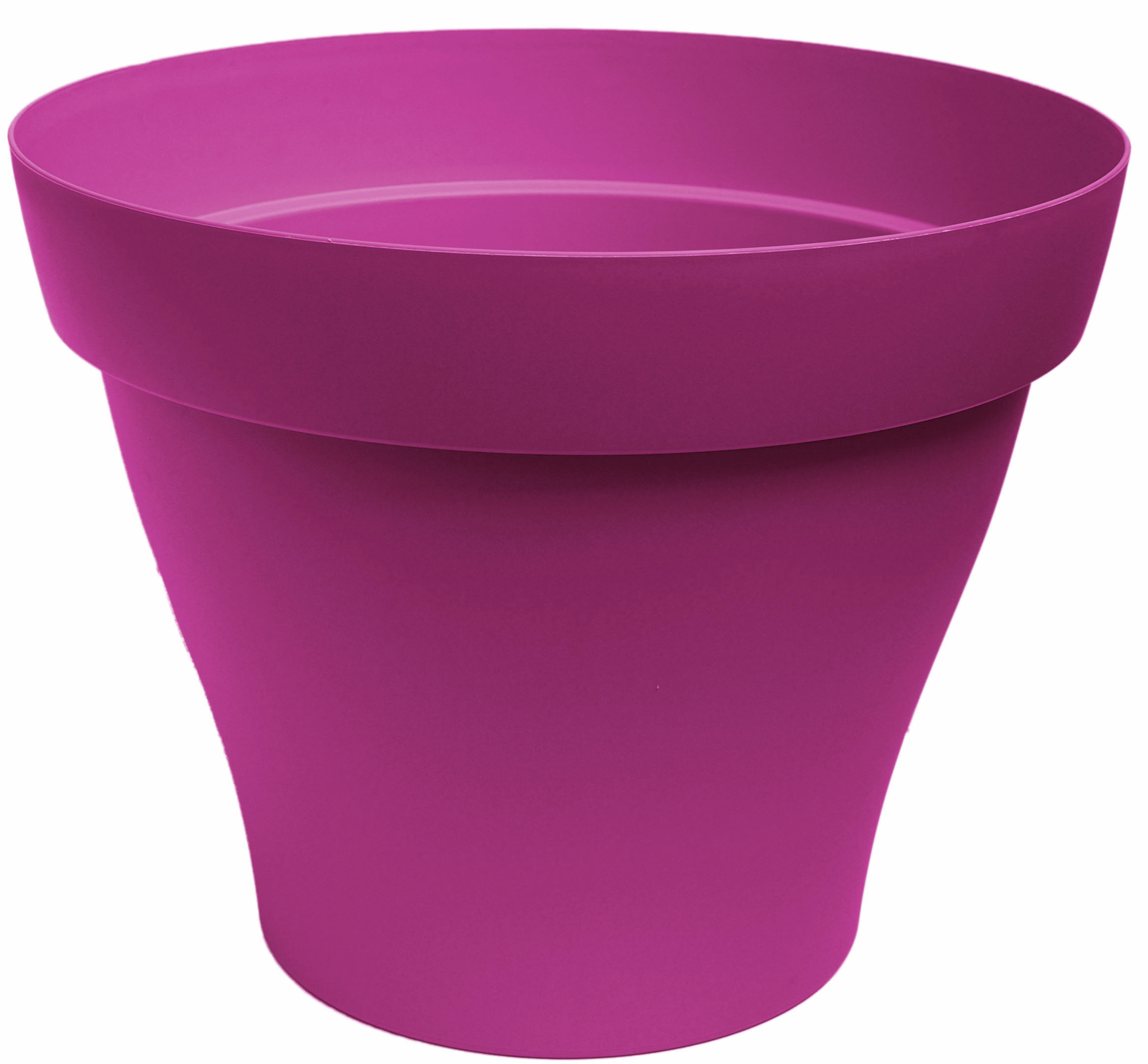 Pot Romeo rond 60 fuchsia