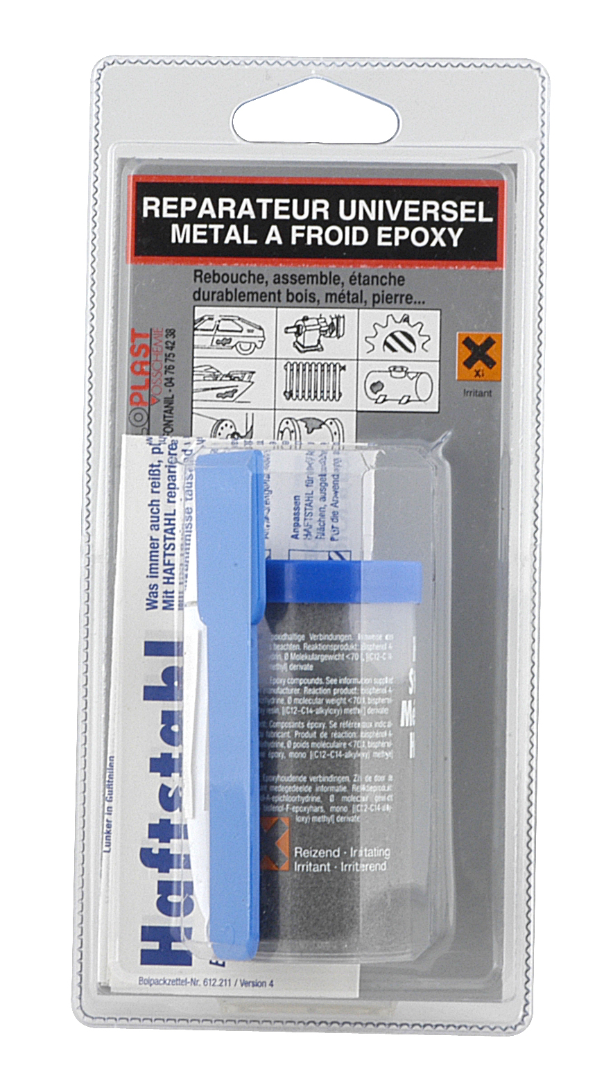 Mastic de réparation universelle 125 g - SOLOPLAST