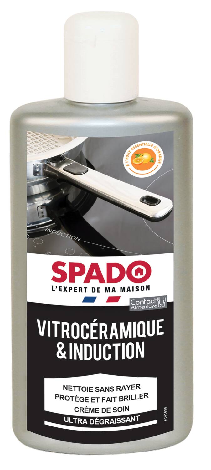 Nettoyant plaque vitroceramique 250 mL - SPADO