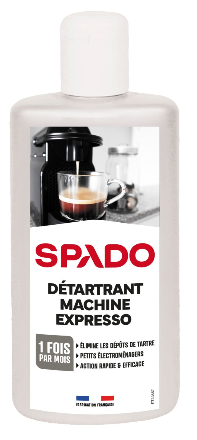 Nettoyant détartrant machines expresso 250 mL - SPADO