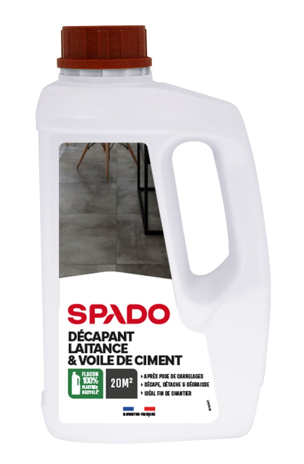 Supprim' laitance & Voile de ciment 1 L - SPADO