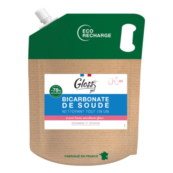 Bicarbonate de soude Écorecharge 2,5 L - GLOSS