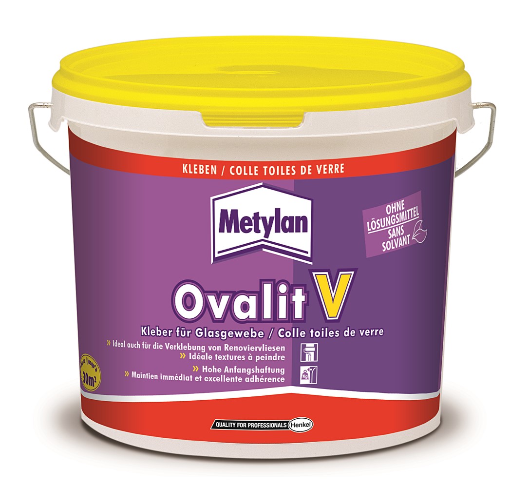 Colle Pâte Revêtements Muraux Ovalit V 5kg - METYLAN
