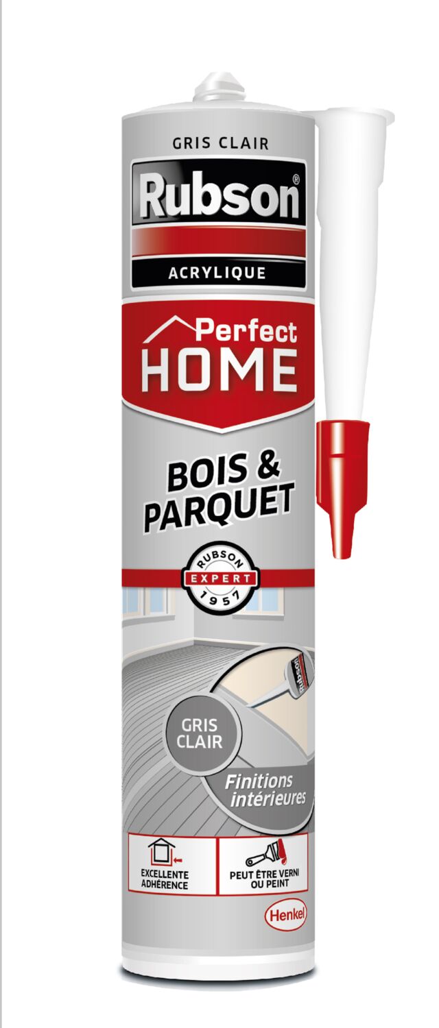 Mastic Bois gris clair 280 mL - RUBSON