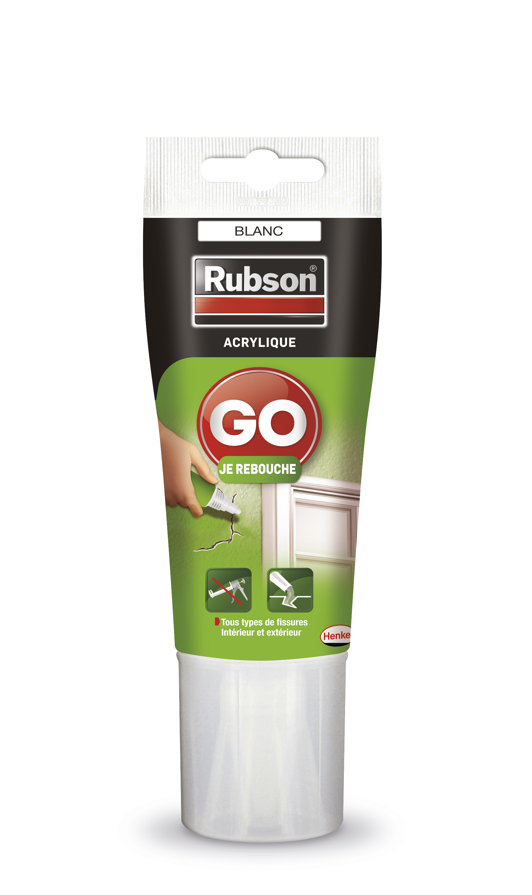 Mastic Go® Je Rebouche blanc 50 mL - RUBSON