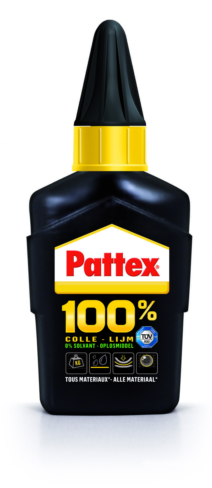 Colle multiusage 100% transparente 50 g - PATTEX
