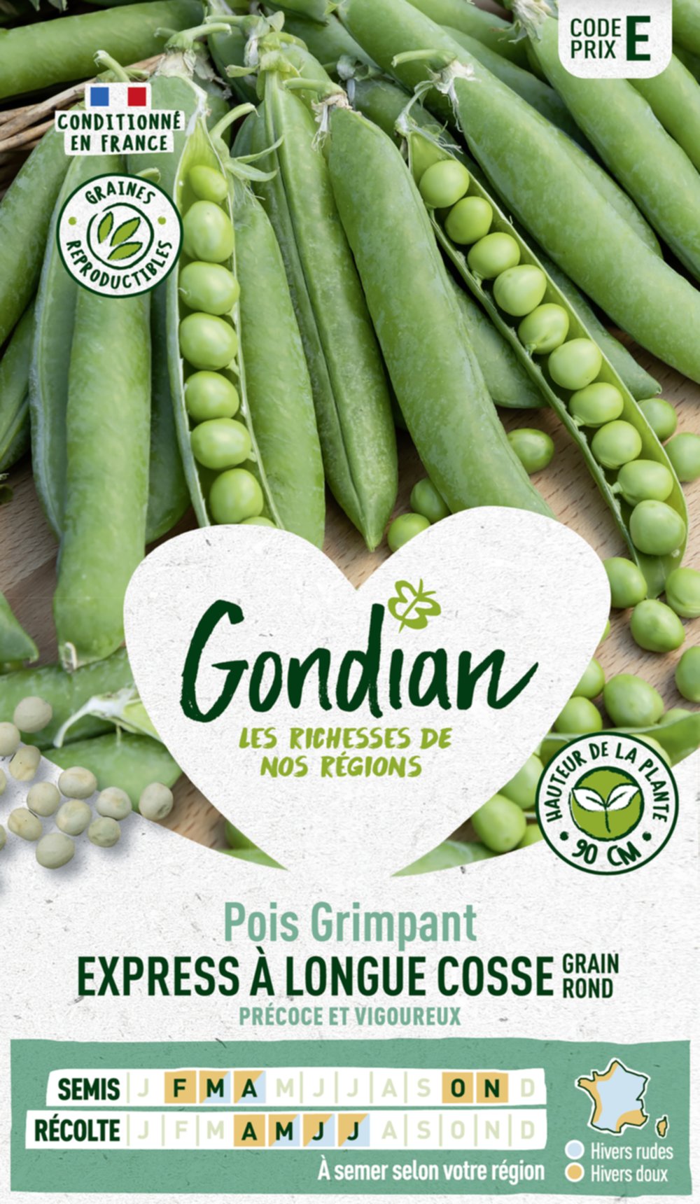 Pois Express à Longue Cosse - GONDIAN