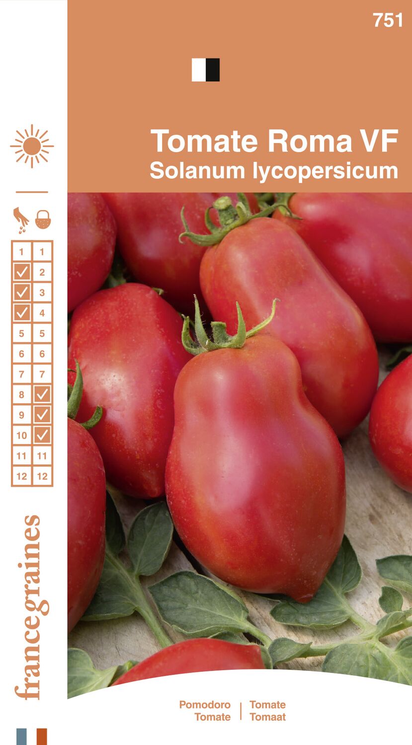 Graines Tomate Roma VF - FRANCE GRAINES