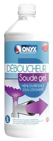 Déboucheur à soude gel 1L ONYX