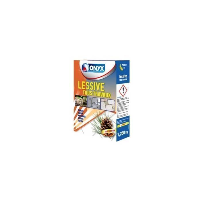 LESSIVE MULTI USAGES Tous Travaux - 1.25 Kg - ONYX