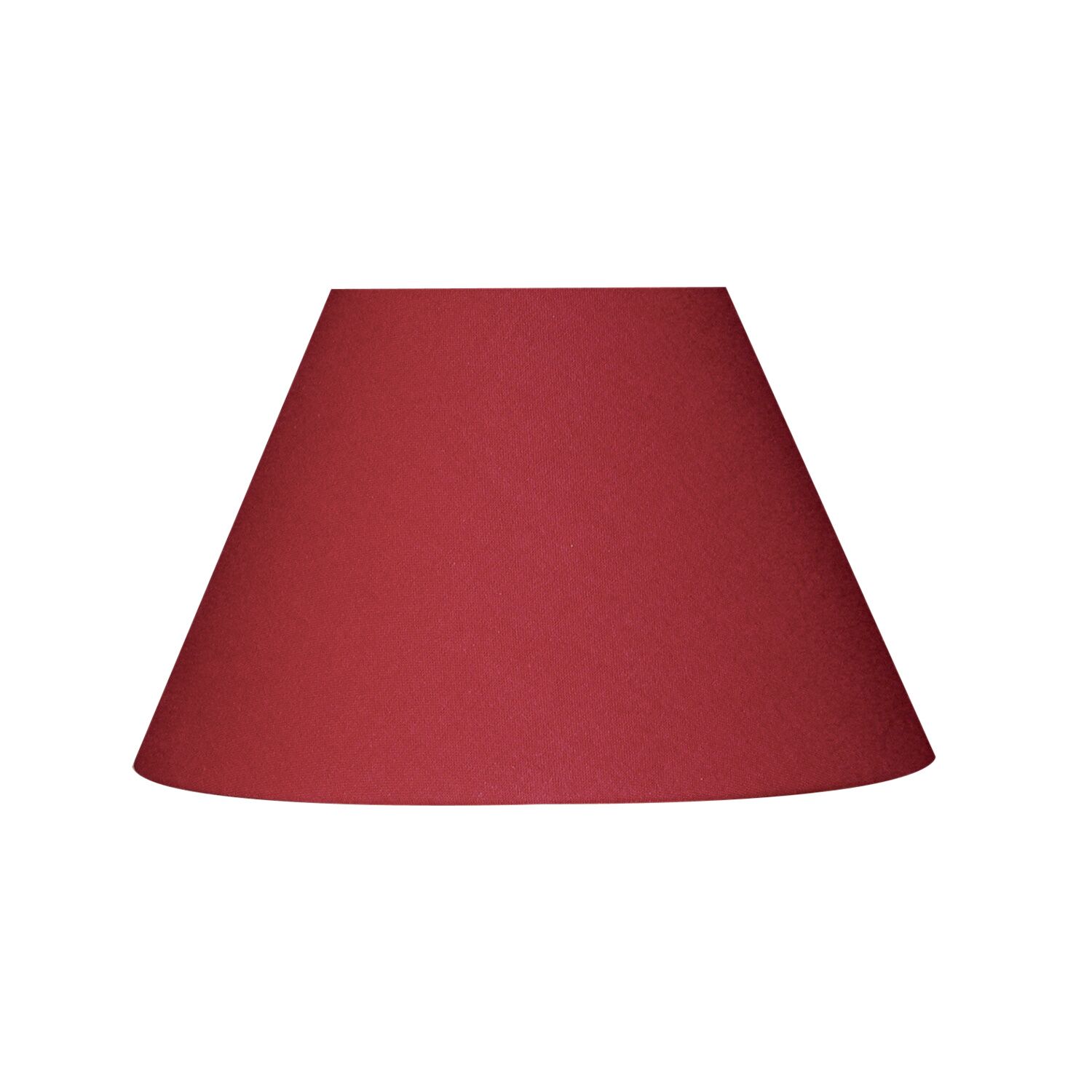 Abat-jour toiline forme empire Ø40 cerise
