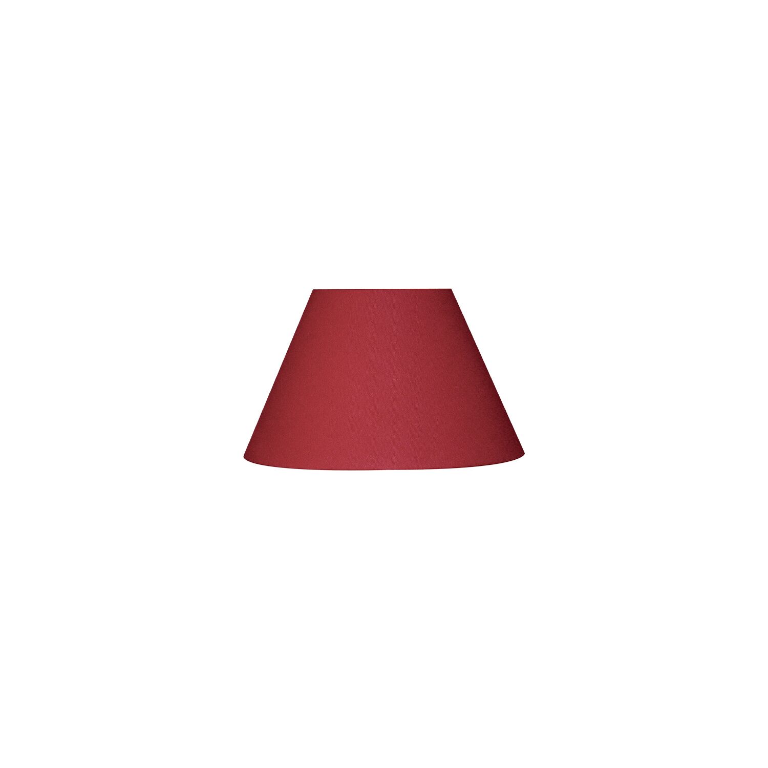 Abat-jour toiline forme empire Ø19 cerise