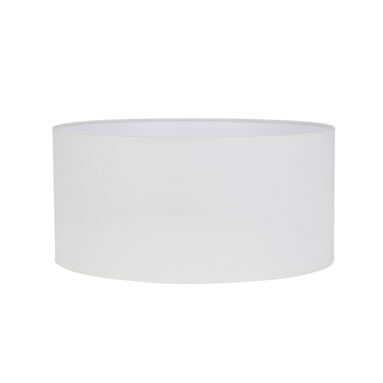 Abat-jour toiline cylindre Ø40 H.19 blanc cassé