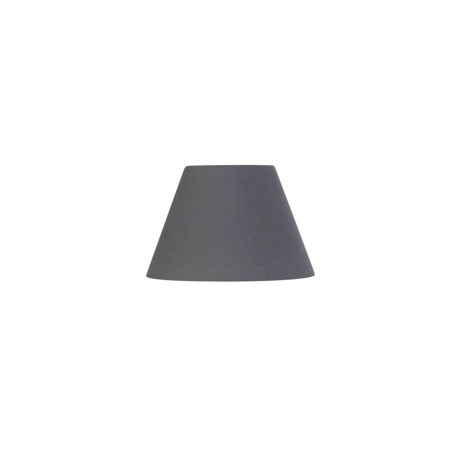 Abat-jour forme conique Ø19ppo gris ardoise