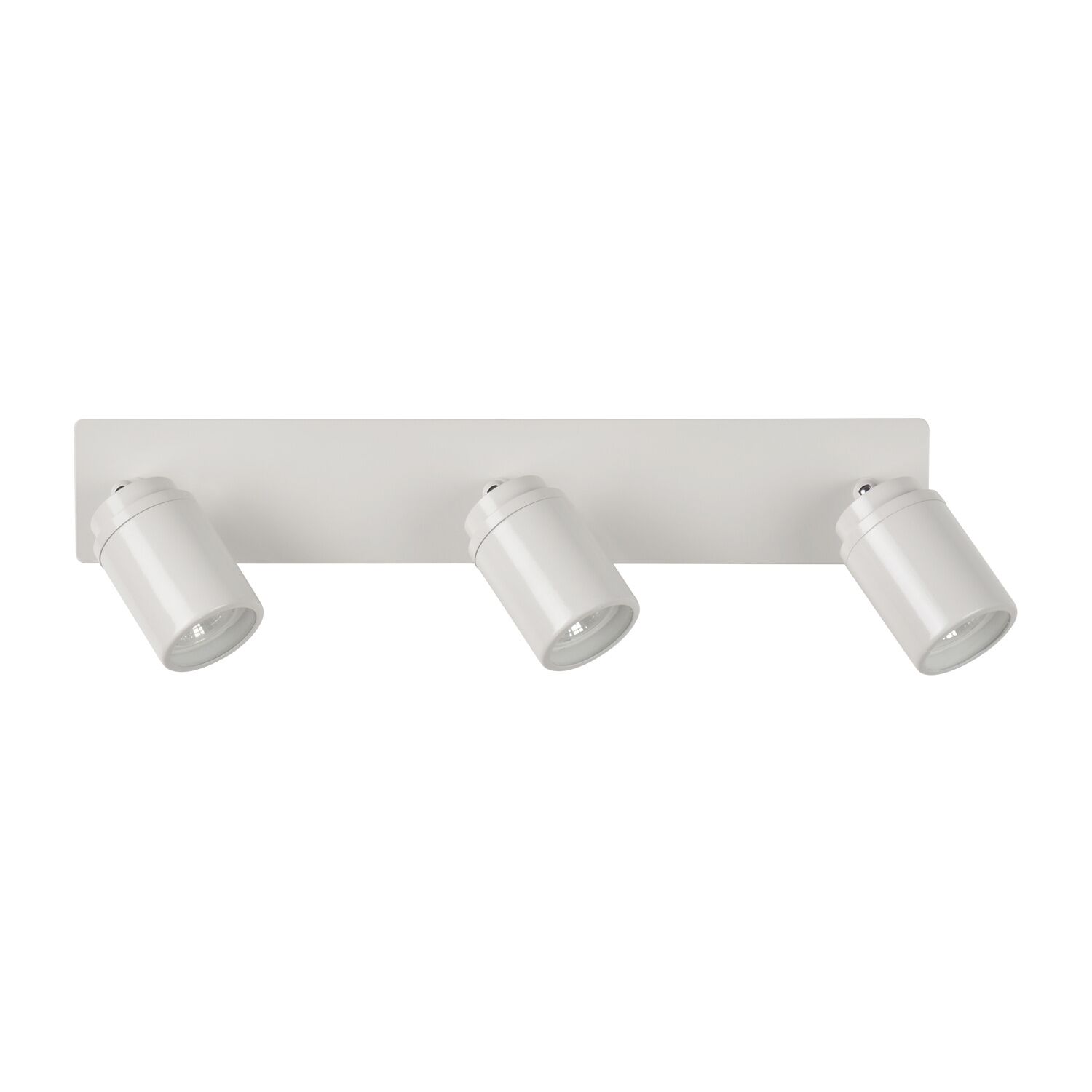 Spot métal blanc brillant lily 3l