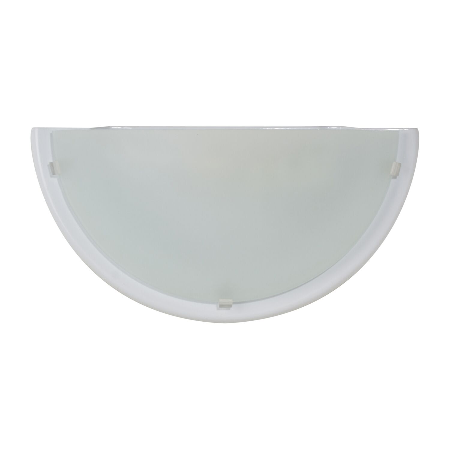 Applique verre blanc bianca