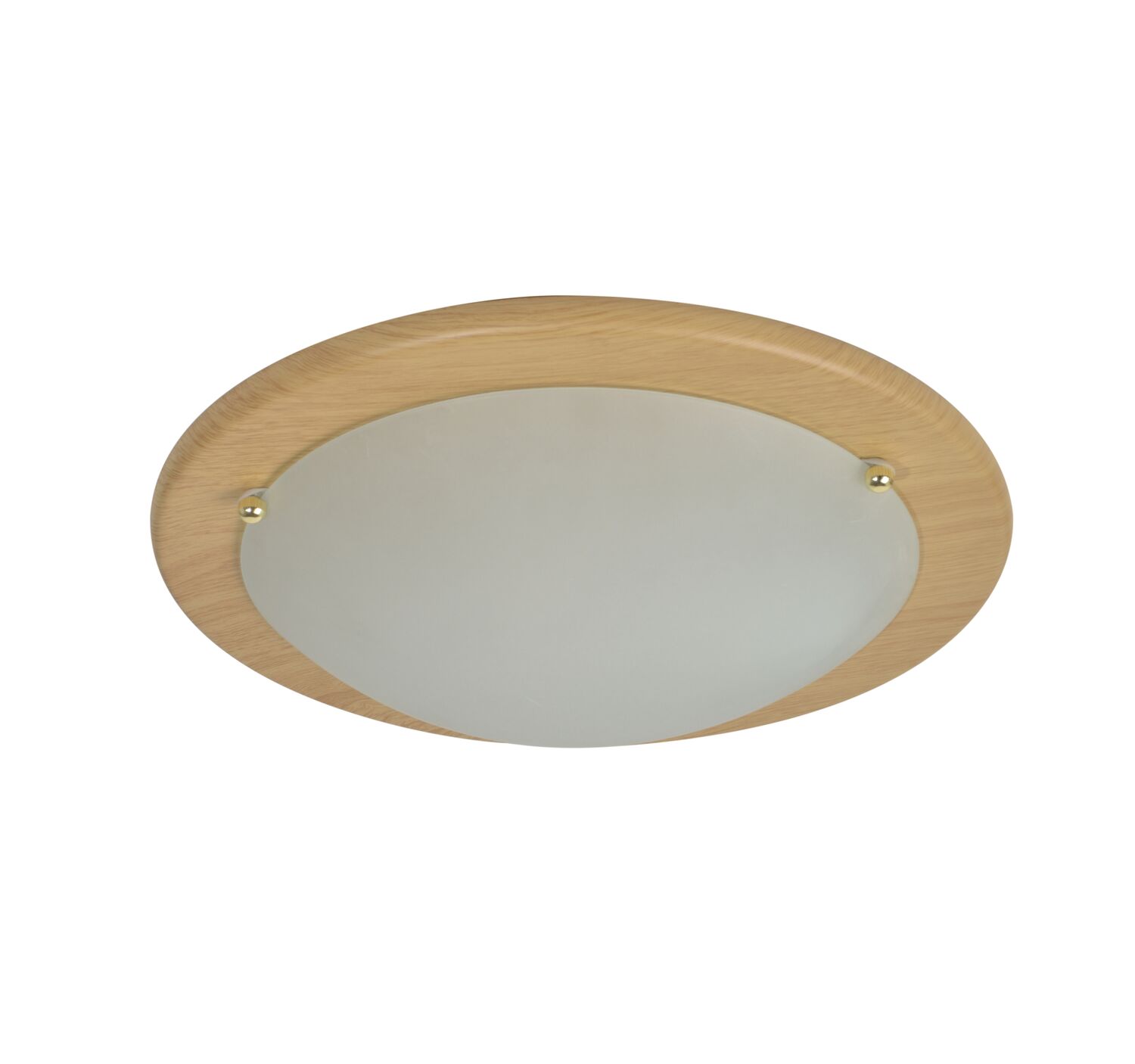 Applique/plafonnier verre naturel ezio d31cm