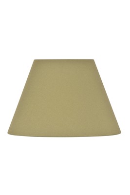 Abat-jour kaki fe d19cm