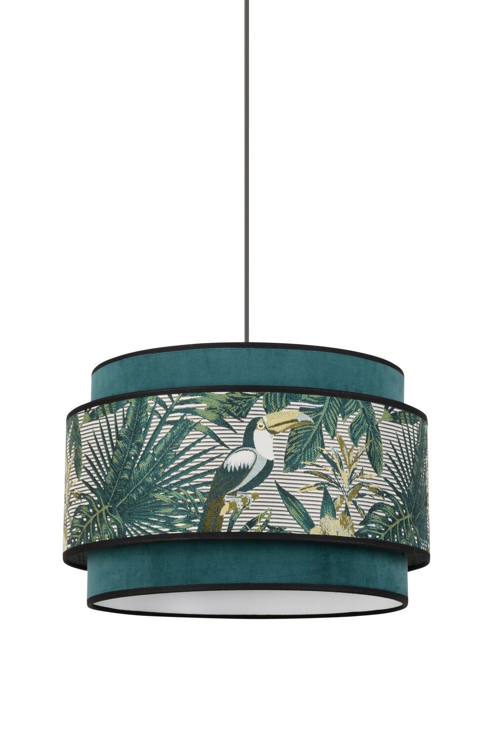 Suspension Milo Toucan Velours Sapin Ø38cm - COREP