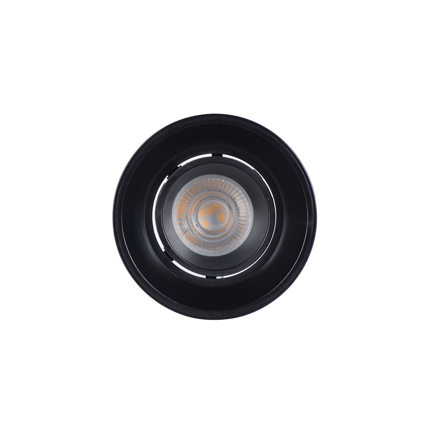 Spot aluminium noir ELCHE D10,5cm Corep