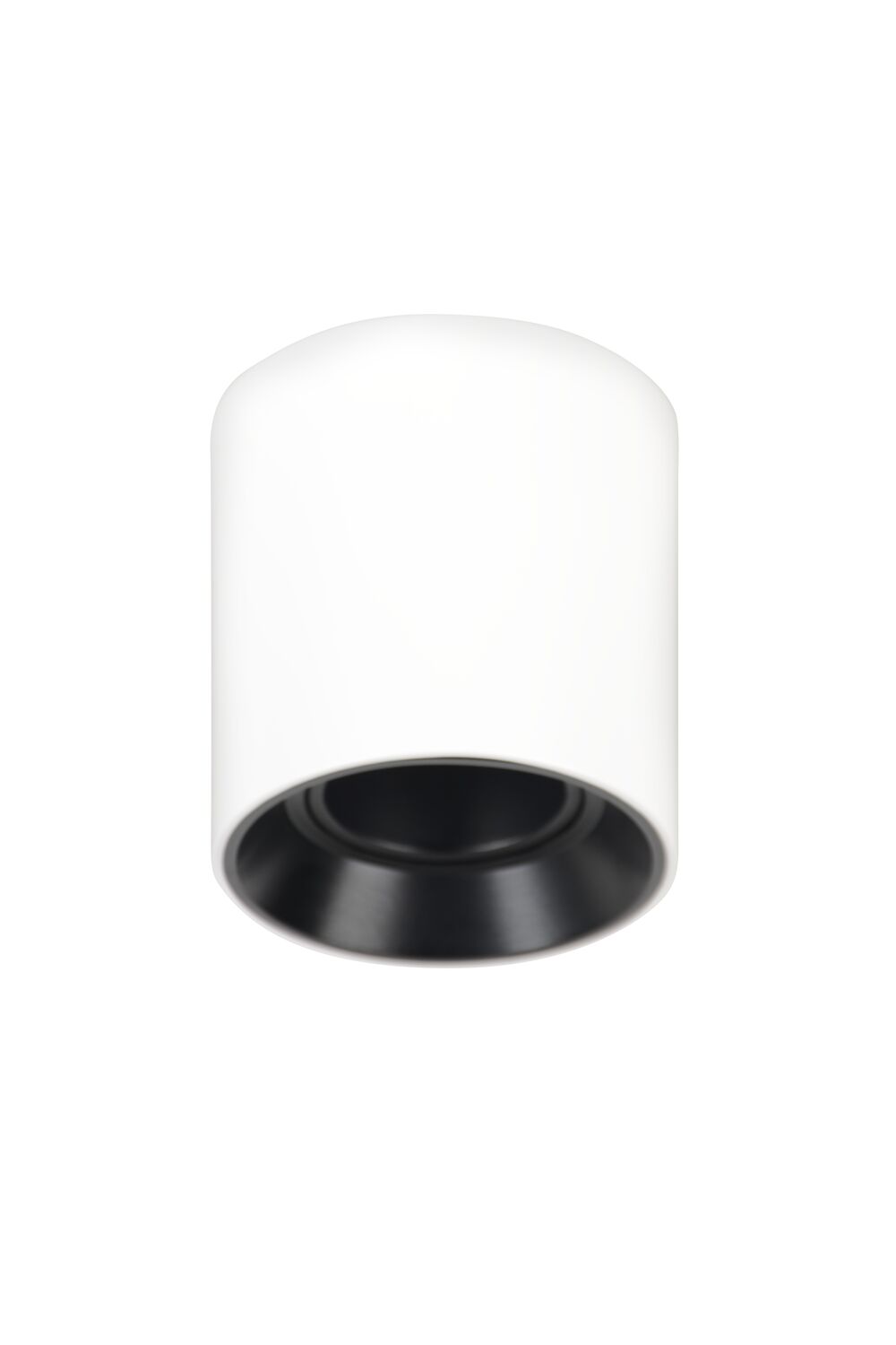 Spot aluminium blanc/noir ELCHE D10,5cm Corep