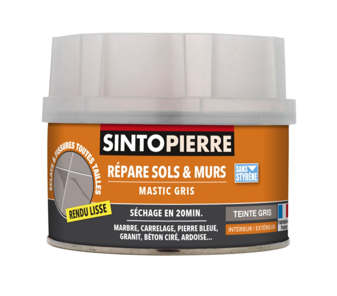 mastic de réparation gris - SINTO
