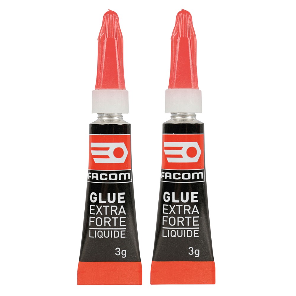 Colle cyano liquide 3g 2 tubes - FACOM