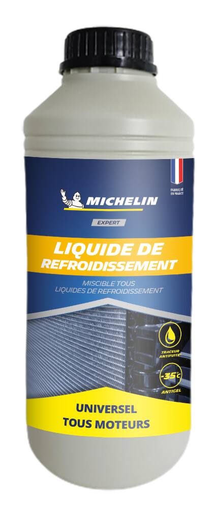 Liquide de refroidissement universel jaune 1L - MICHELIN