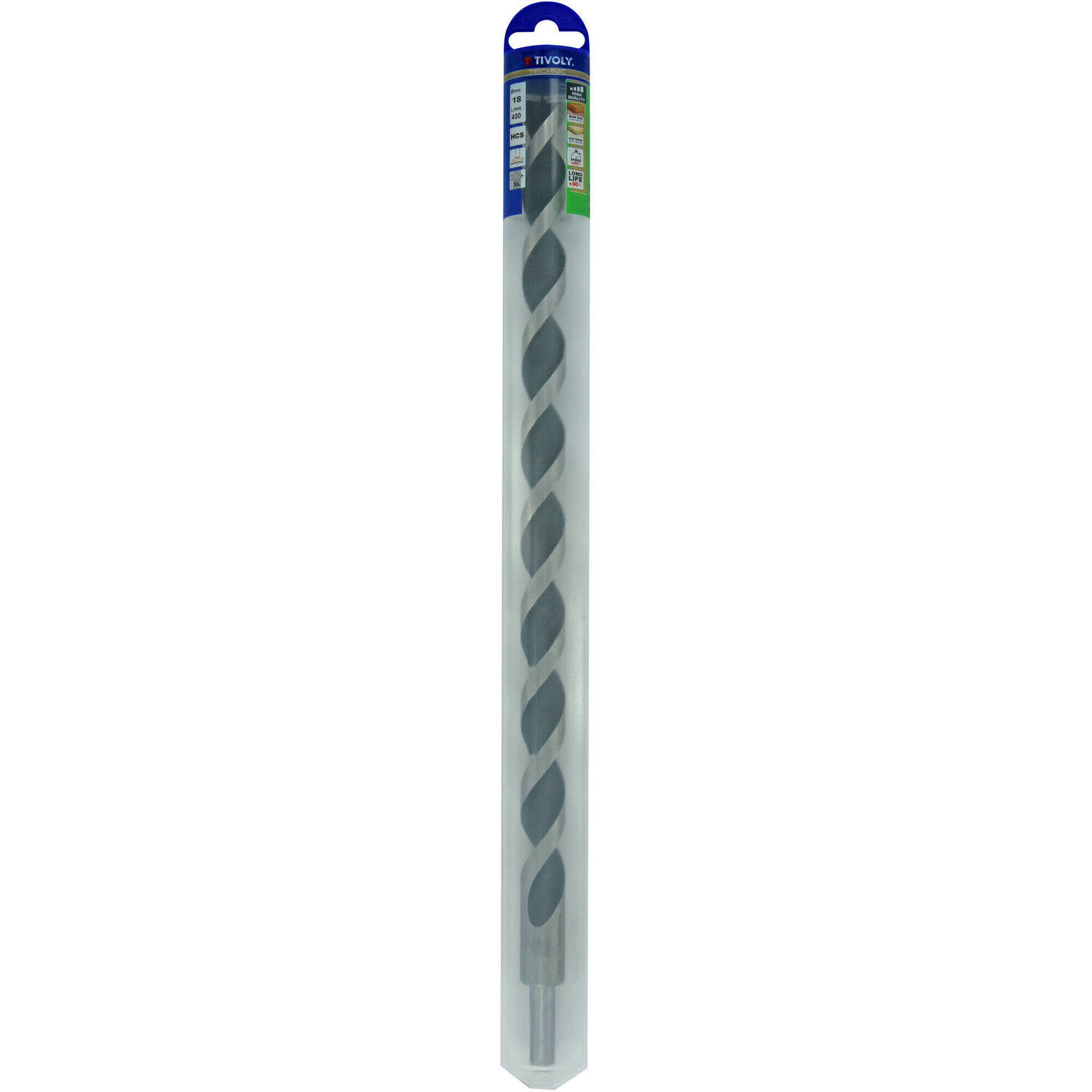Foret bois 3 pointes Ø18 x 400 mm - TIVOLY