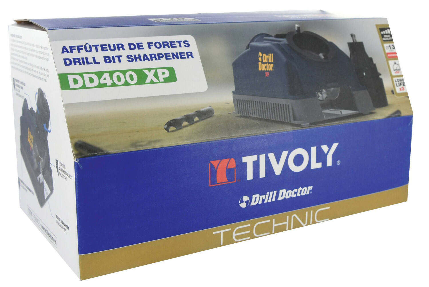 Affuteur de Forets ø2,5 >13mm Drill doctor 400
