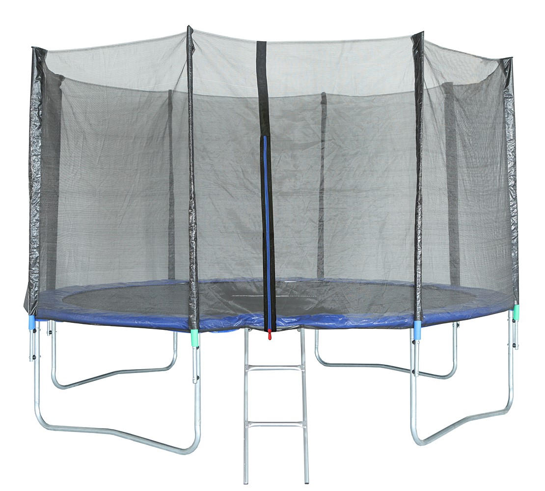 Trampoline Ø 3,65 m avec filet de protection - TRIGANO
