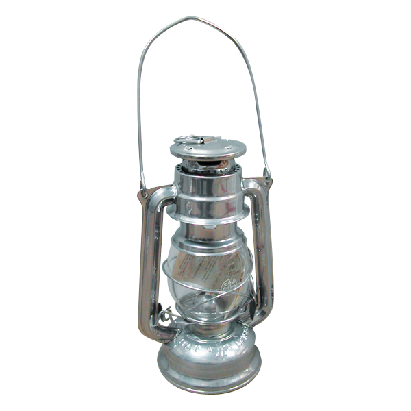 Lampe TEMPETE MM/25 cm - gris métal