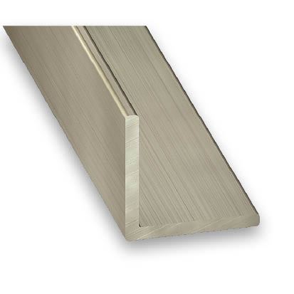 Cornière inox mat 25x25x1-2m