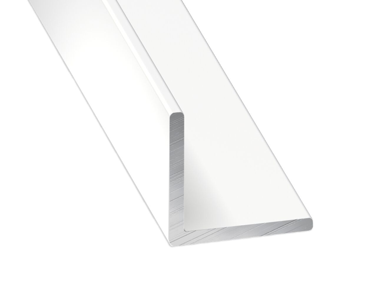 Cornière Aluminium 20x20x1,5mm 2,50m Blanc
