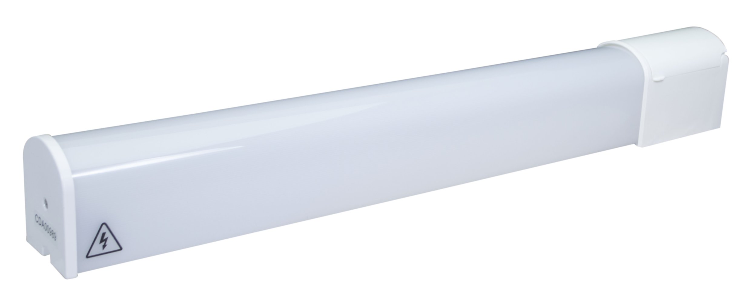 Applique led 9w 920lm+prise ip44 blanc