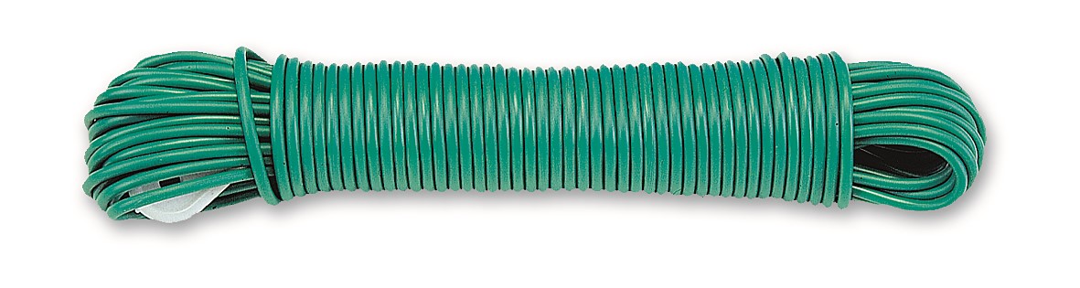 Corde à linge verte avec tendeur - CHAPUIS