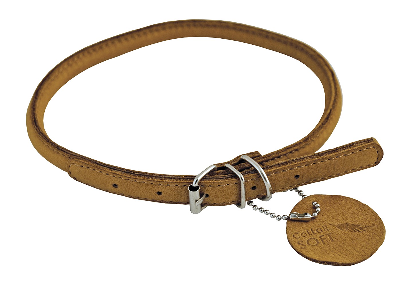 Collier rd marro d6mm l20-25cm