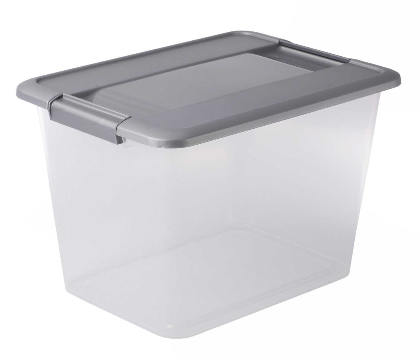 Boîte de rangement Kliker A4 18 L argent - SUNDIS