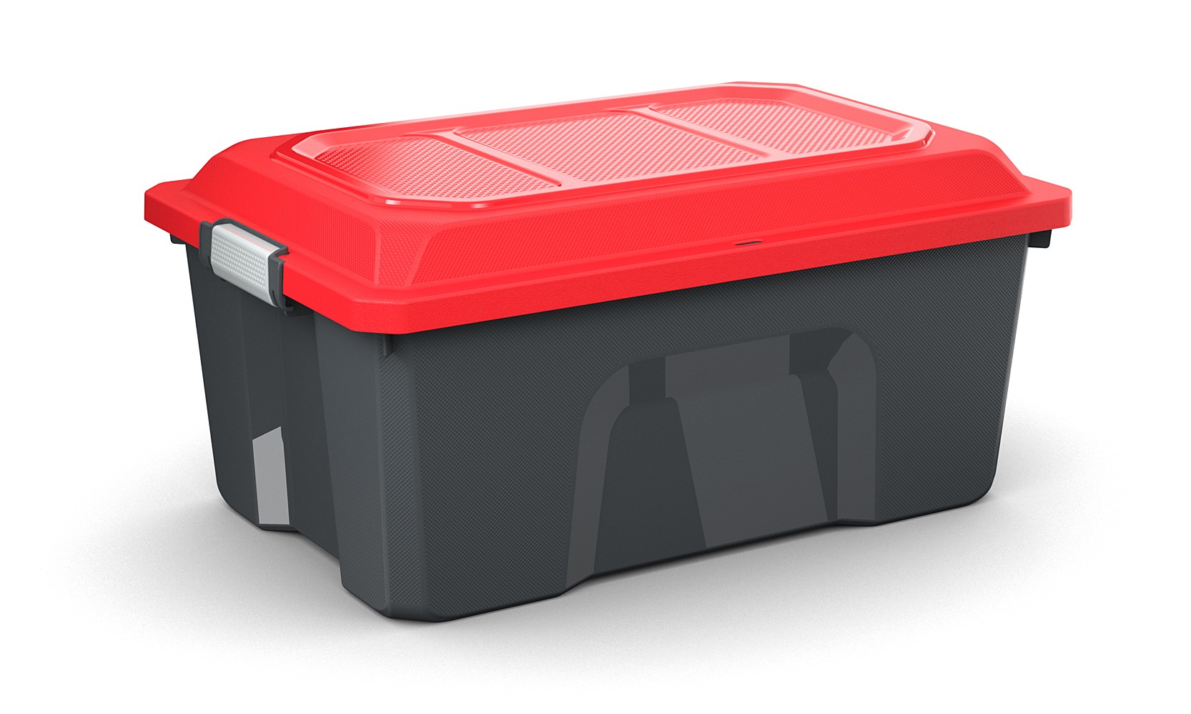 Malle de rangement Locker 40 L noir/rouge - SUNDIS