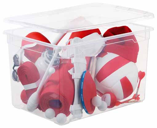 Boîte de rangement transparente 46 L Clear Box - SUNDIS