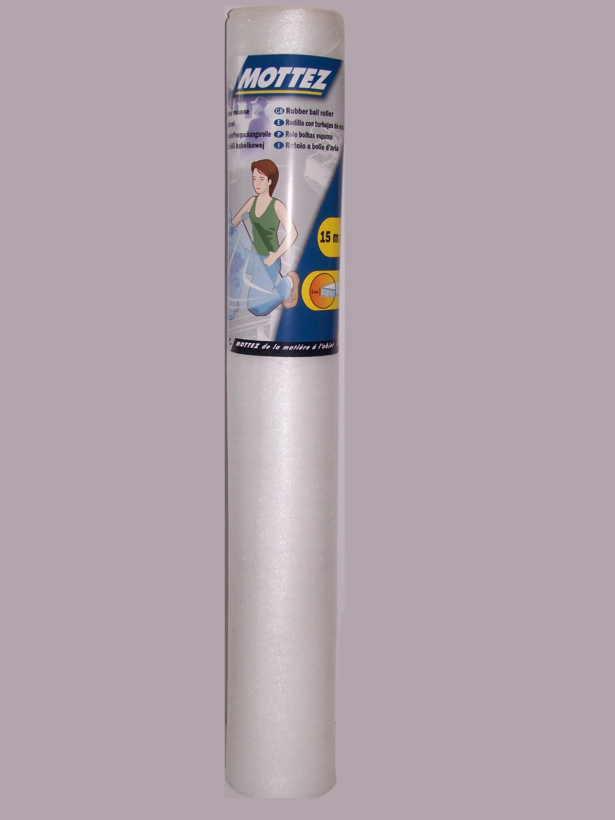 Rouleau de film mousse 1 x 15 m - MOTTEZ
