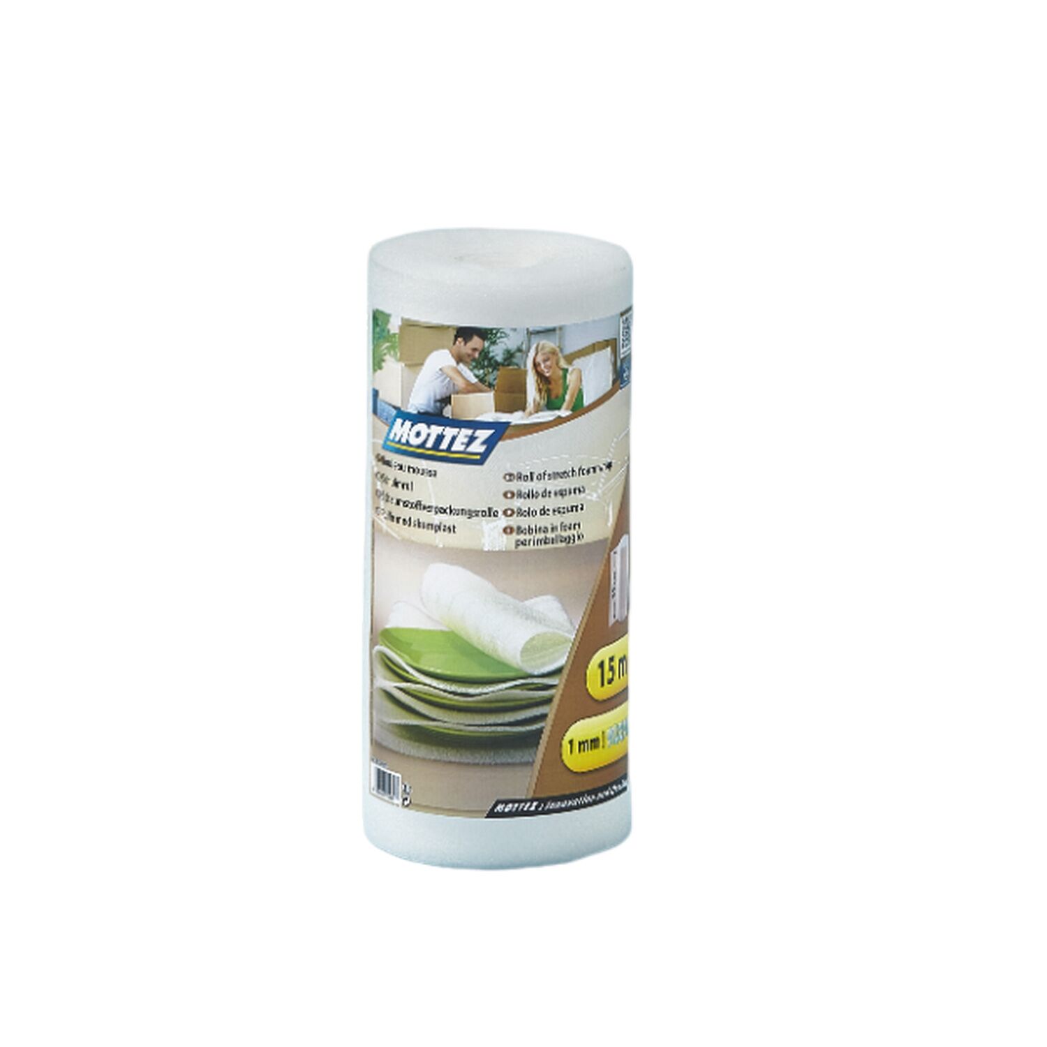 Rouleau de film mousse 33 cm x 15 m - MOTTEZ