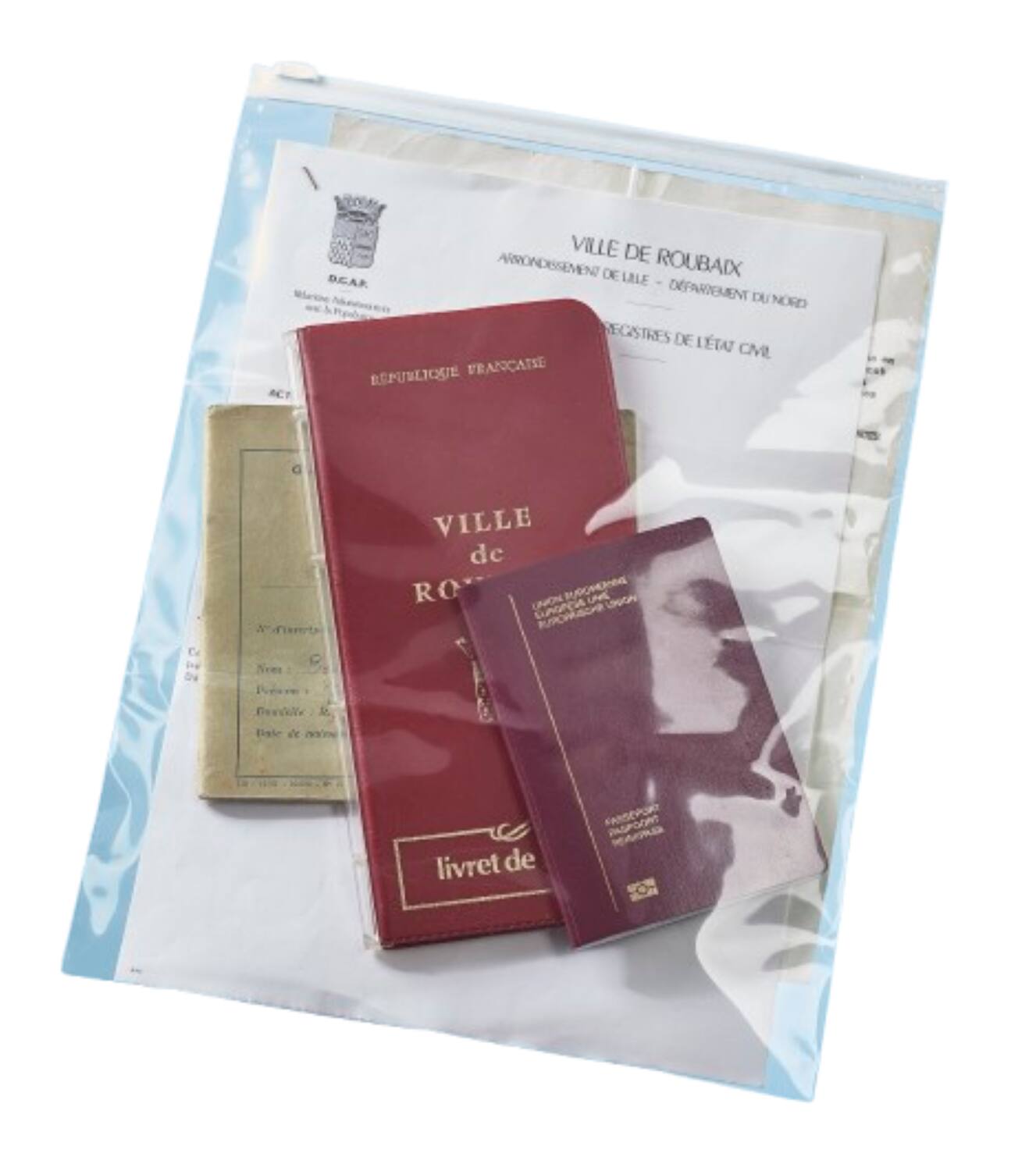 Set de 20 sachets plastiques transparents 10 x 8 cm - MOTTEZ