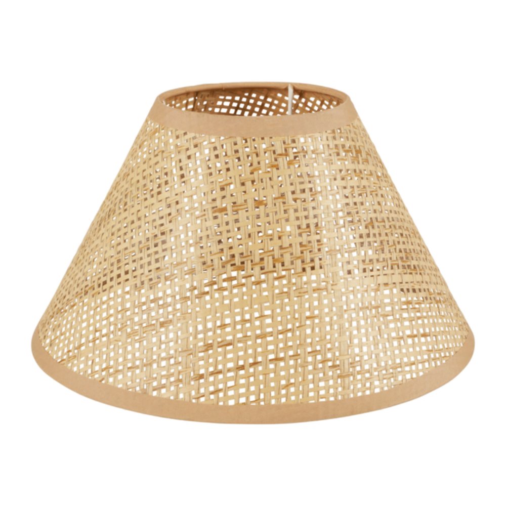 Abat-jour rond Naturel Ø25 x H15,5 cm - OSTARIA