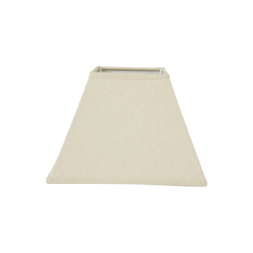 Abat-jour carré 20 x 20 x 14 cm lin - OSTARIA