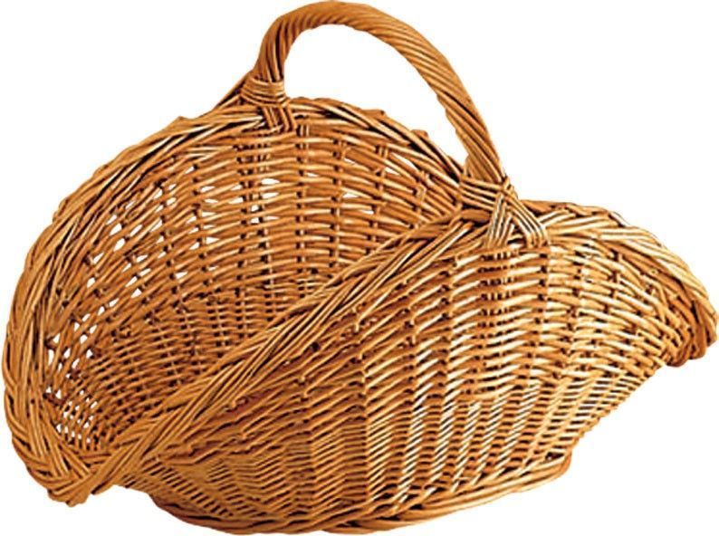 Panier à Bûches en Osier Buff 65cm – AUBRY GASPARD