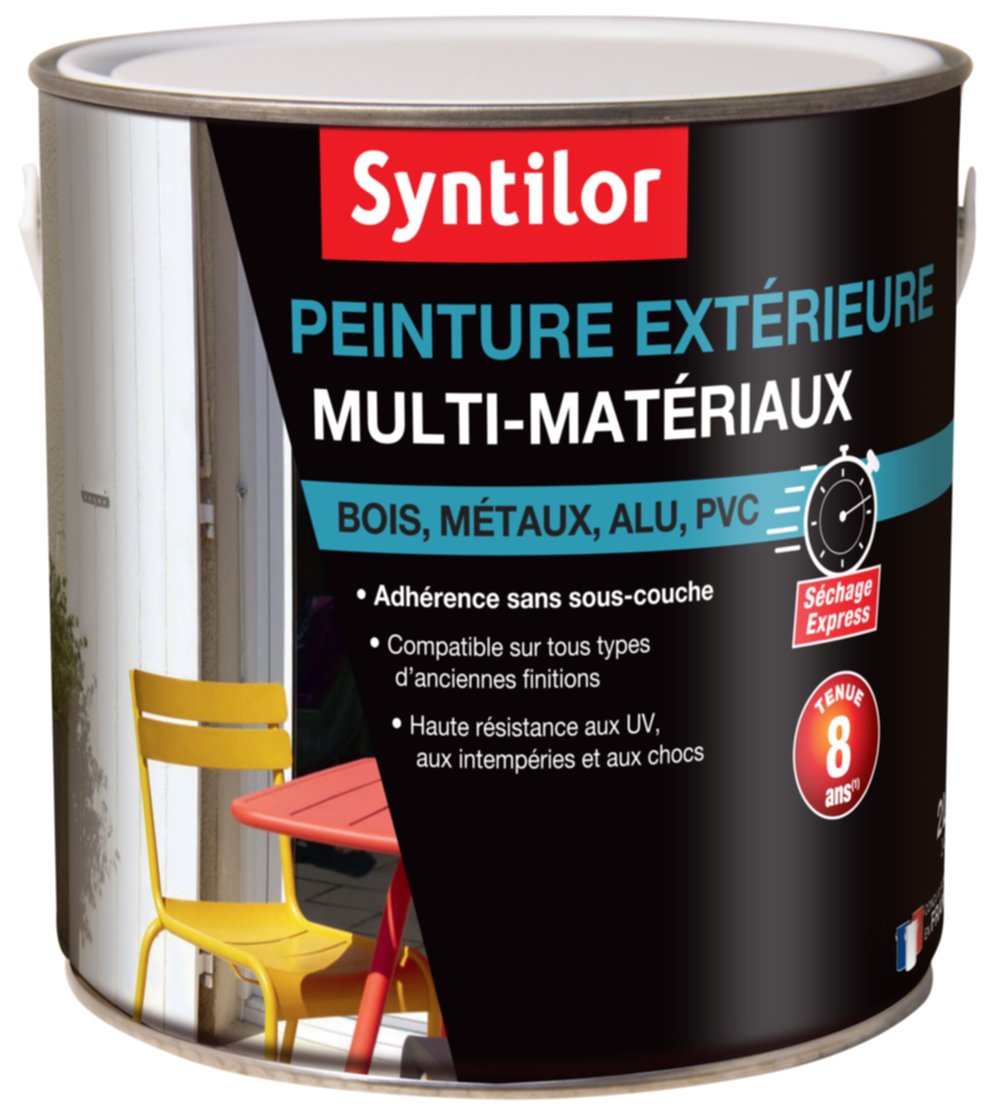 Peinture Multi-Matériaux 2L Jaune Ambré Syntilor