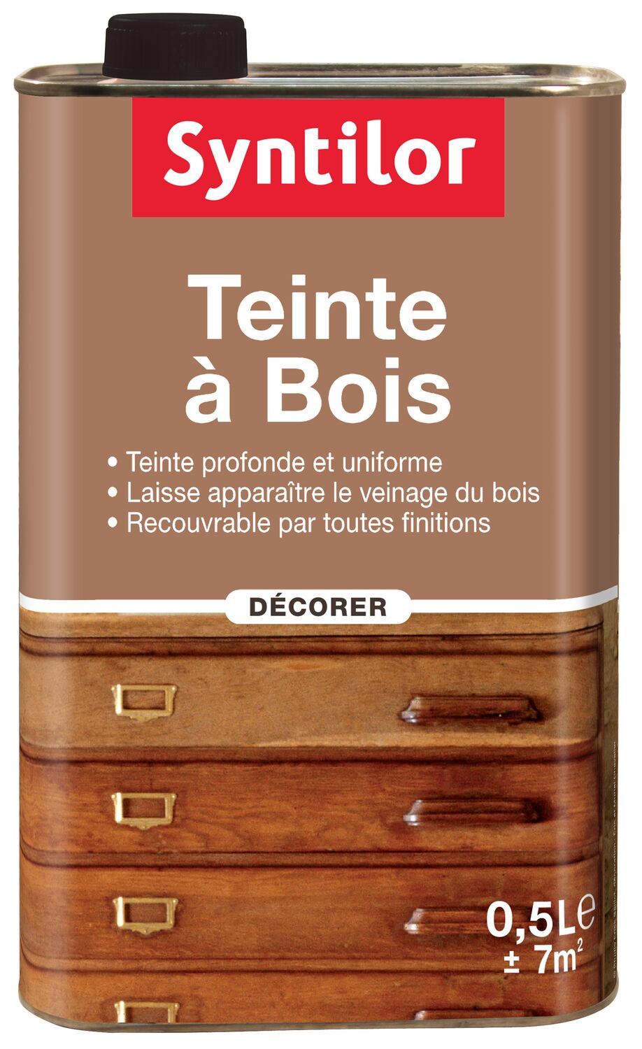 Teinte à bois 0,5L merisier foncé