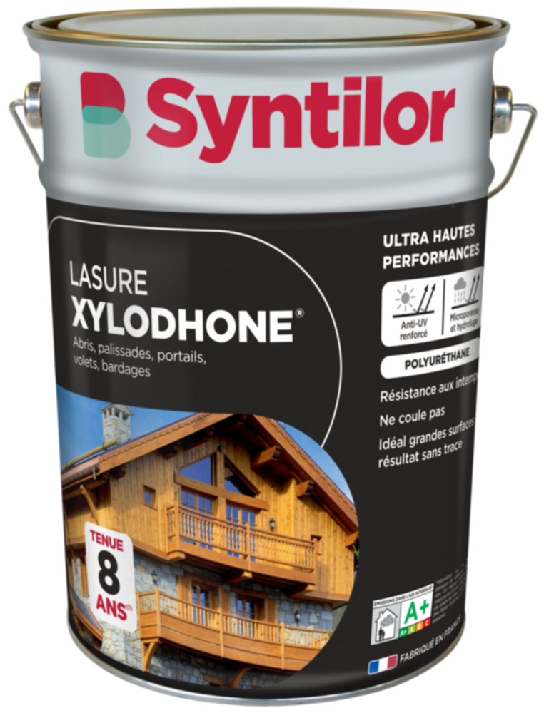 Lasure Xylodhone ultra hautes performances chêne moyen mat 5L - SYNTILOR